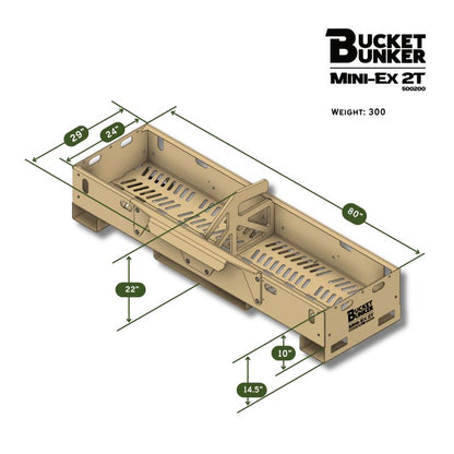 Mini-EX 2T | Bucket Bunker