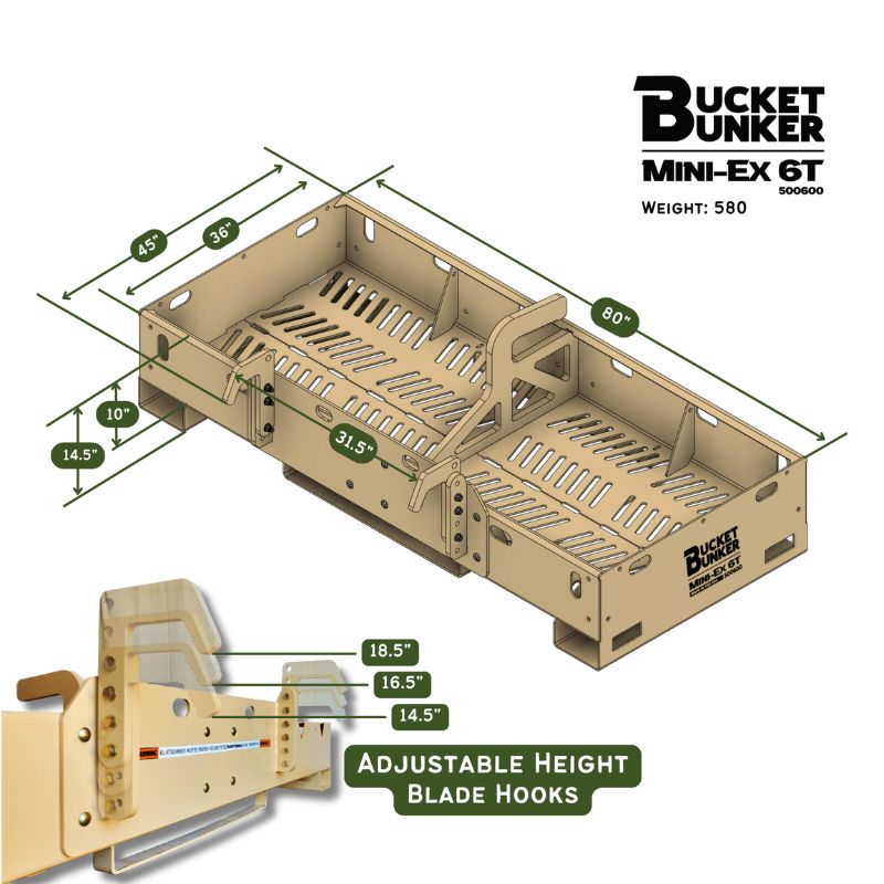 Mini-EX 6T | Bucket Bunker