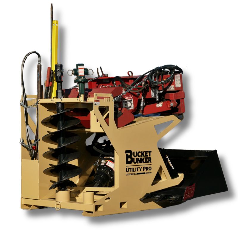 Dope Bucket Racks Attachment Racks | Skid Steers Direct