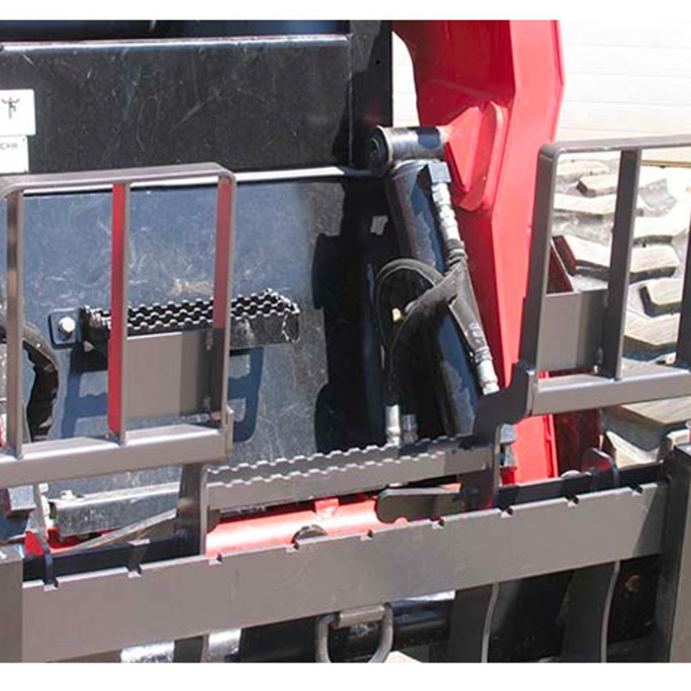 Walk Through Pallet Fork Attachment | Bradco