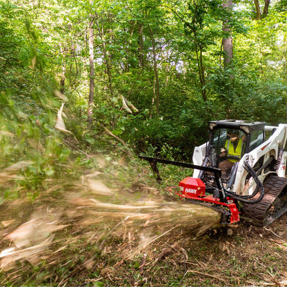 disc hawk ejectiing material out the front