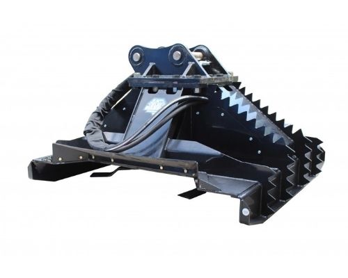 Extreme duty brush cutter attachment from Blue Diamond for excavators