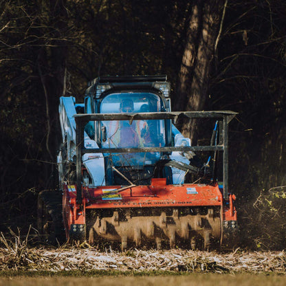 Fecon skid steer Bull Hog mulcher