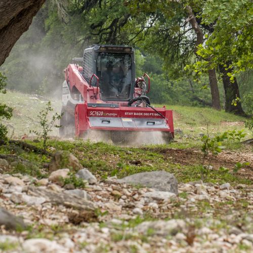 Fecon Stone Crusher | Skid Steer Rock Crusher