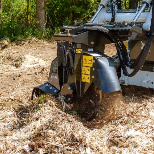Fecon Stumper | Skid Steer, Mini Skid Steer & Excavator Stump Grinder