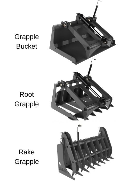 Blue Diamond Comparison of the types of Grapples