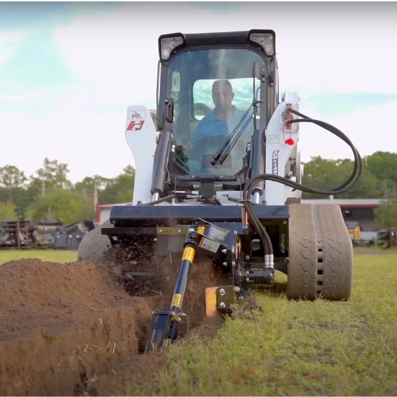 Trencher attachment of Mclaren Industries