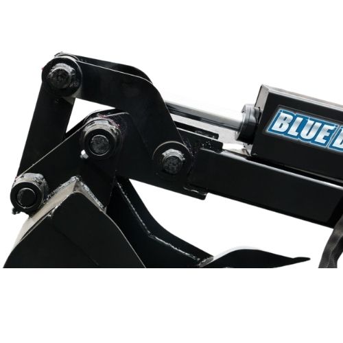 Links of the backhoe attachment for mini skid steers from Blue Diamond