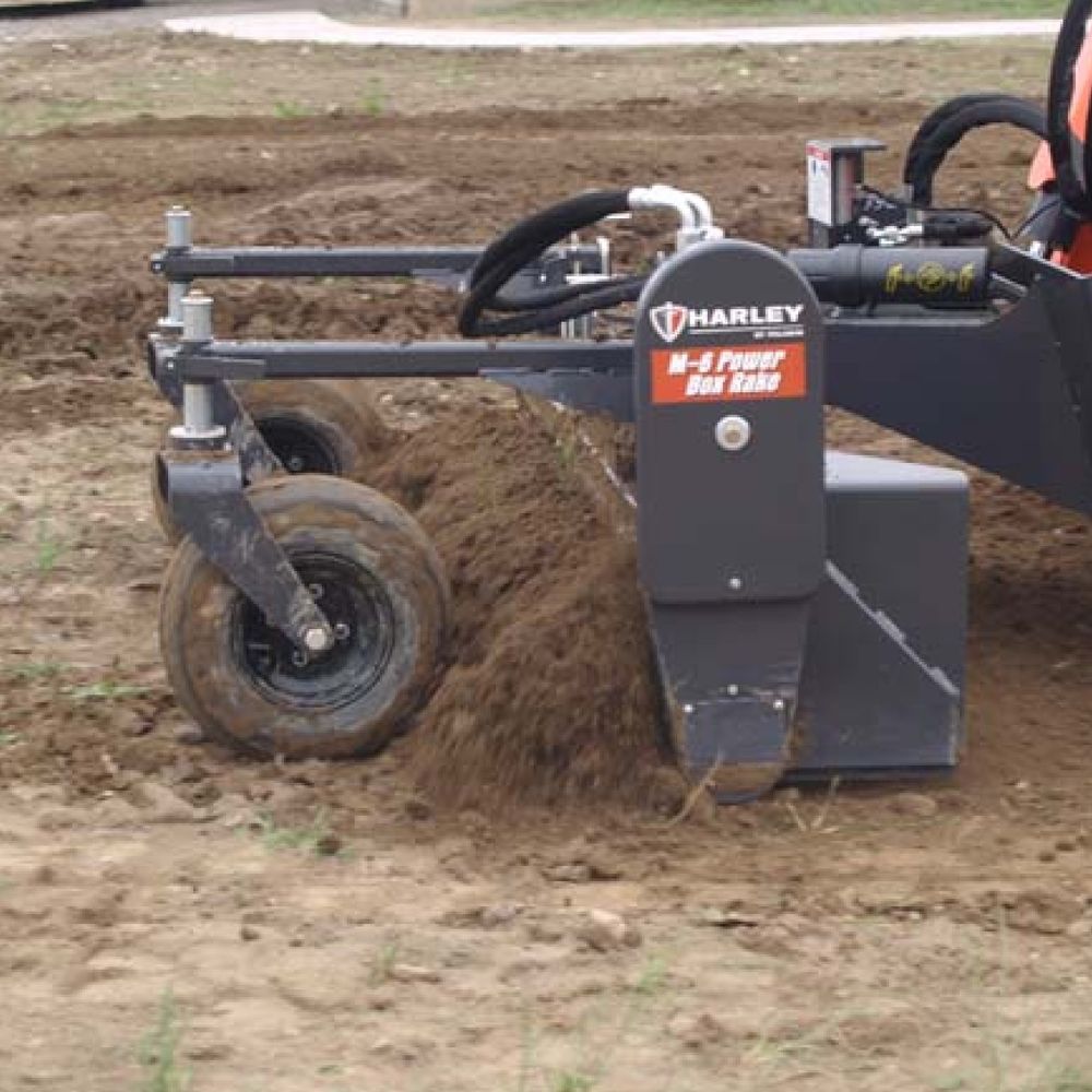 Harley Rake - Skid Steers Direct