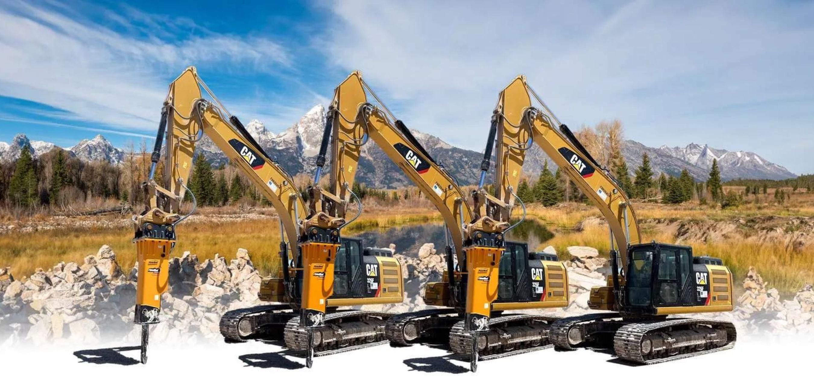 cat-with-the-montana-excavator-attachments-in-the-field-ready-for-action