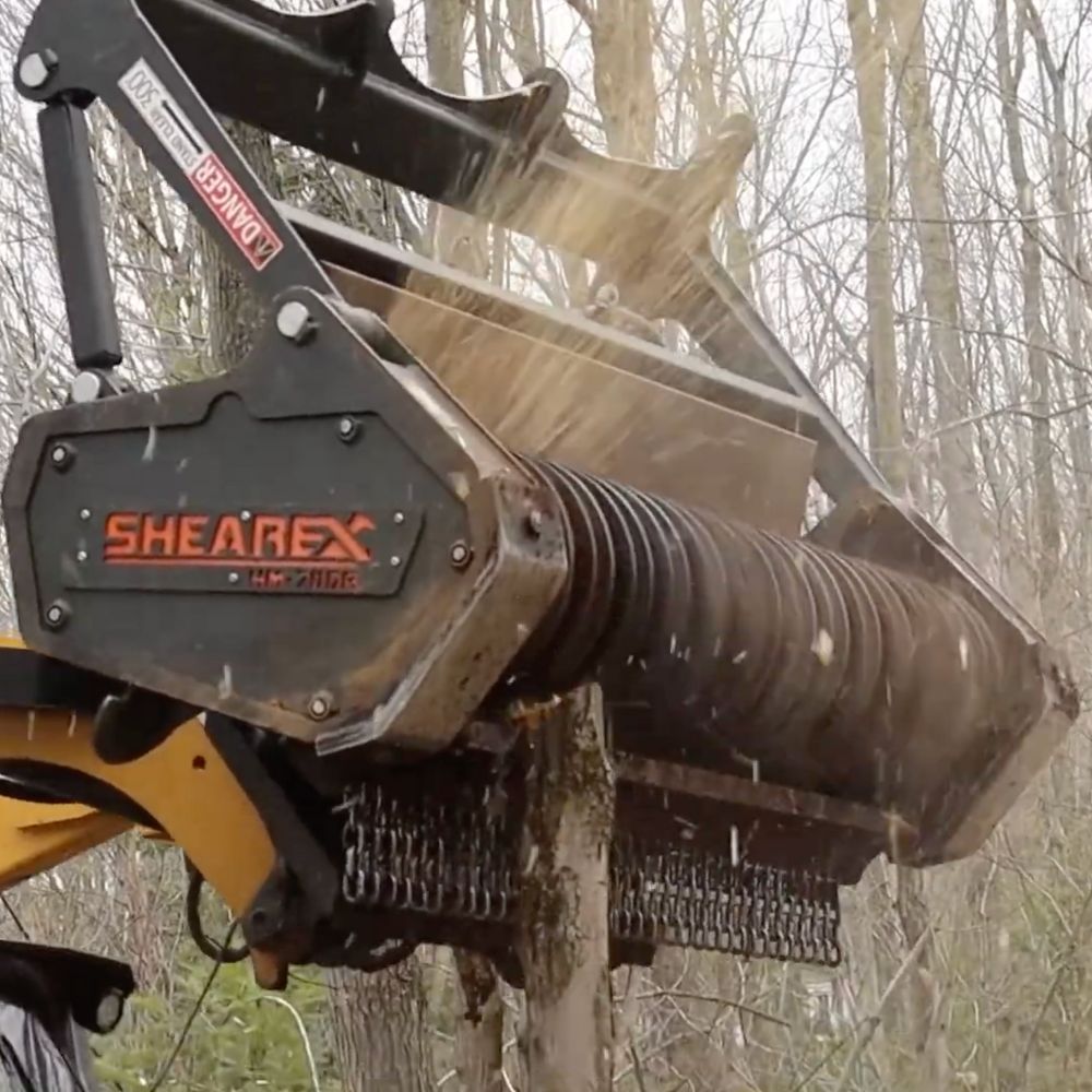 Shearex HM-Series Skid Steer Mulching Head