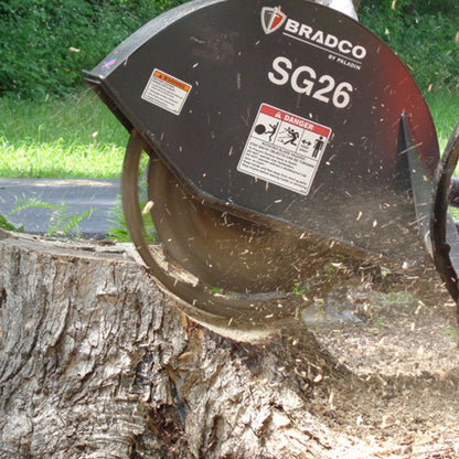 bradco-stump-grinder-attachment-in-action