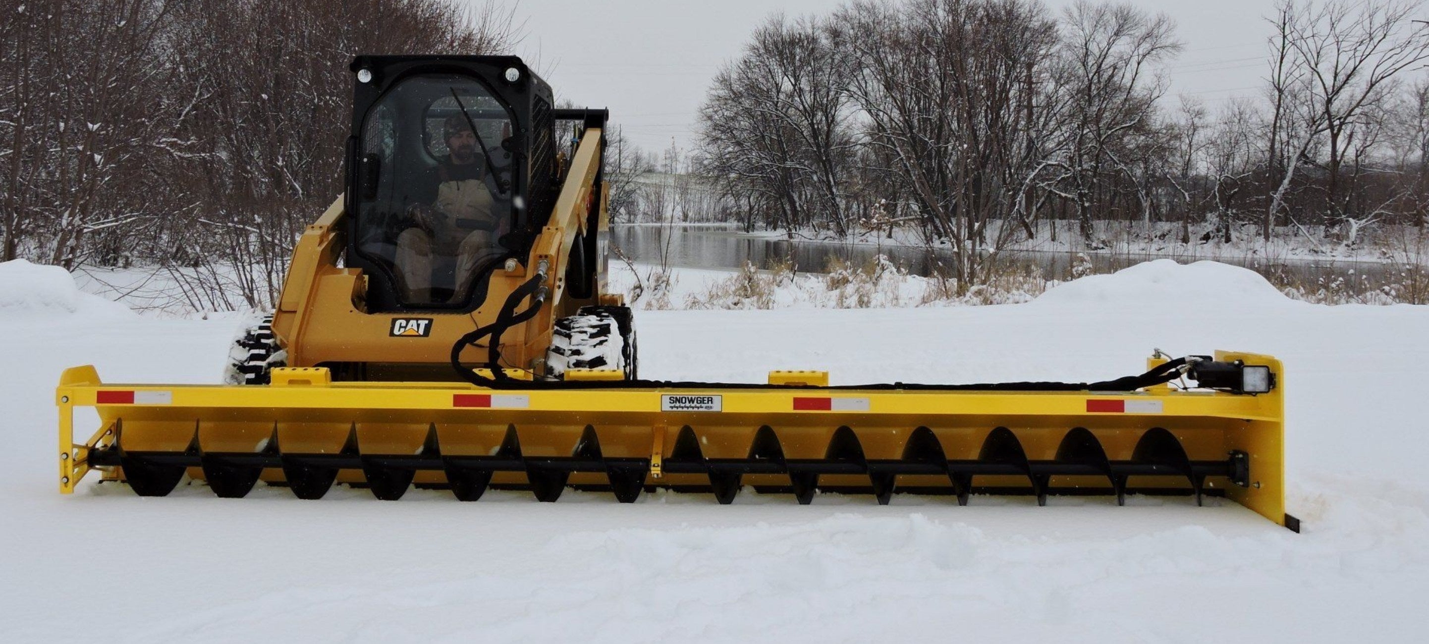 Snowgrr attachments in snow by Berlon