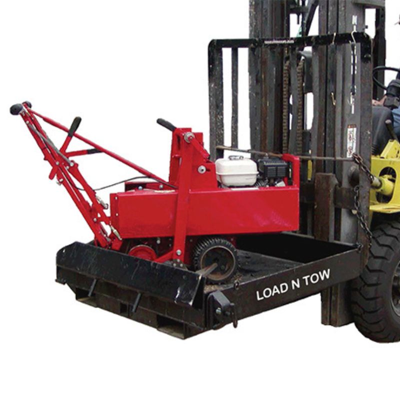 Forklift loading platform attachment from Star Industries