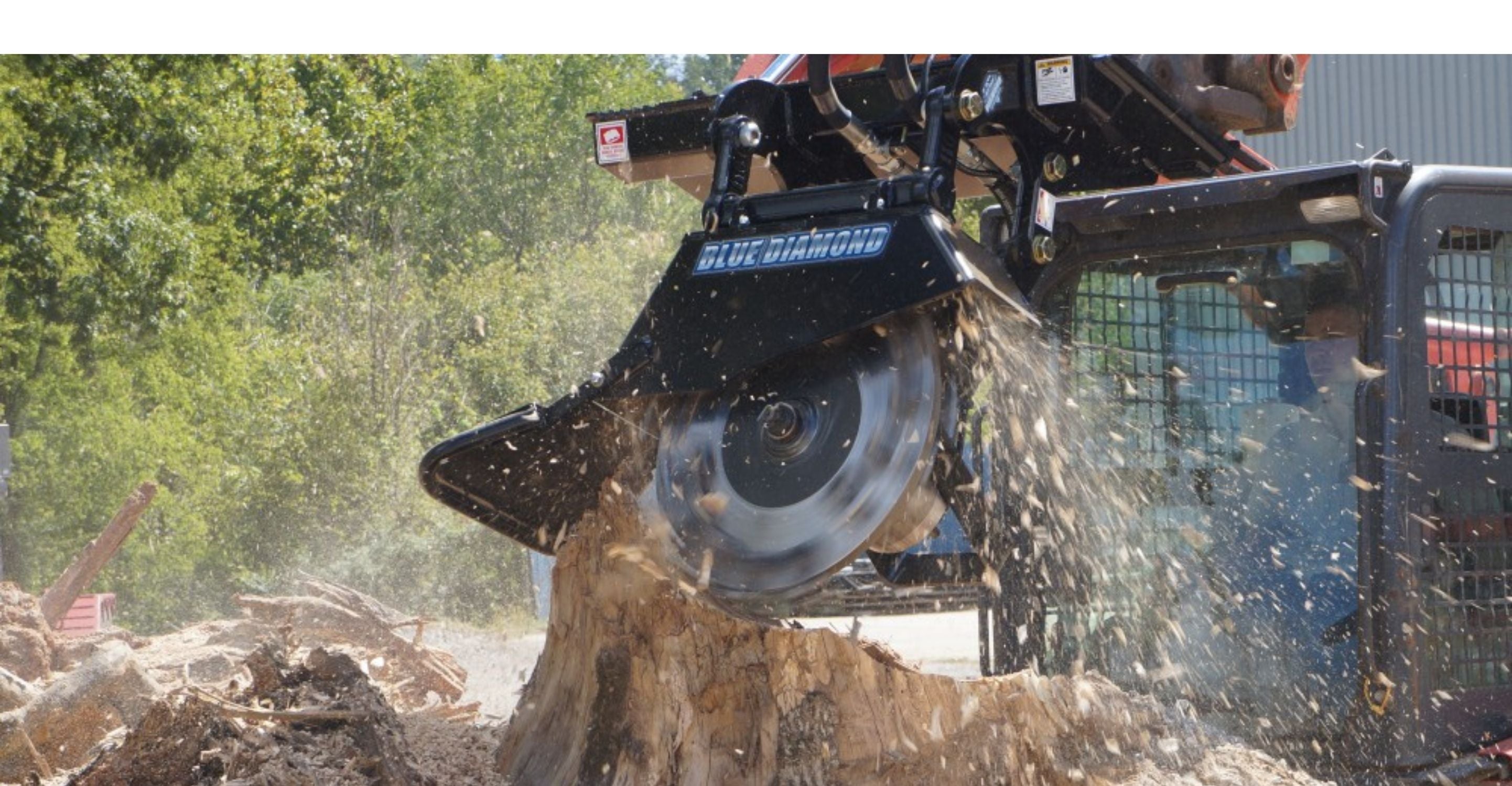 Blue Diamond stump grinder attachment for sale