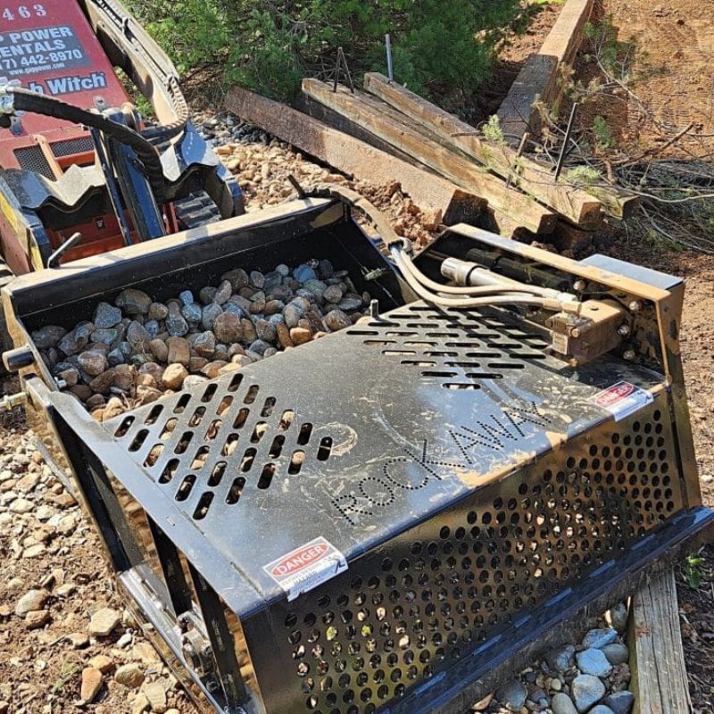 rockaway-super-duty-landscape-rake-in-action