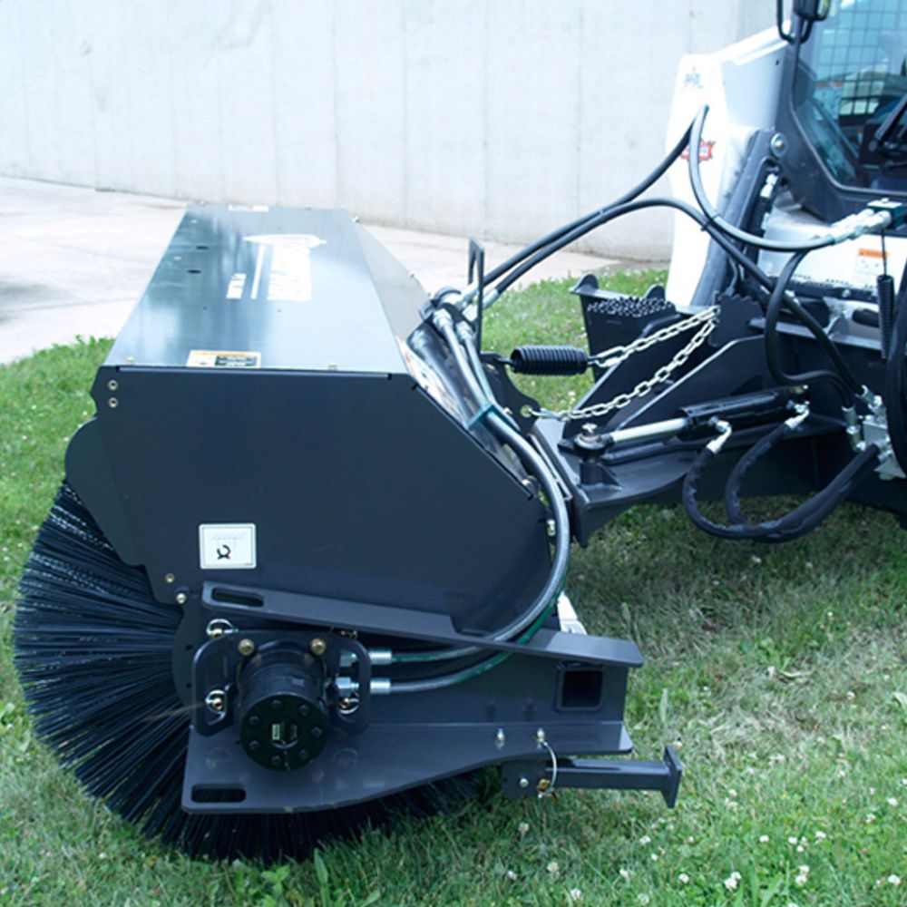 Sweepster Angle Broom Attachment | Skid Steers Direct