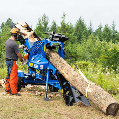 Towable Winch Feed Firewood Processor | Wallenstein Equipment