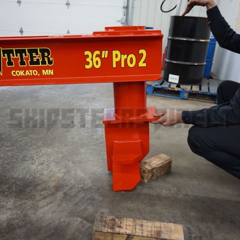 TM Pro 2  Skid Steer Log Splitter Attachment | TM Manufacturing