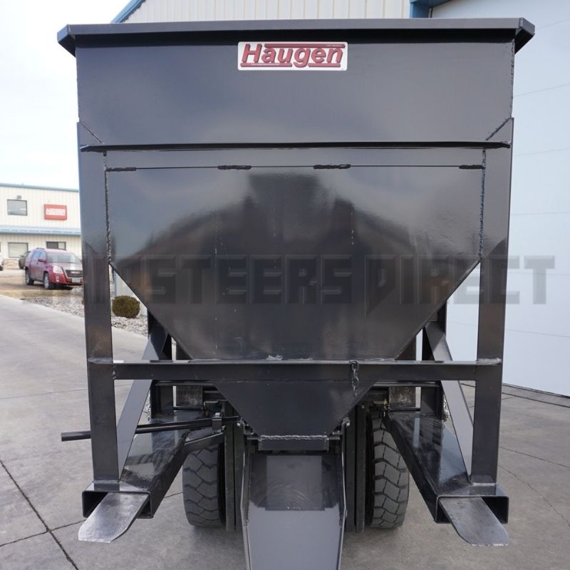 Concrete Hopper - Telehandler & Skid Steer - Haugen Attachments