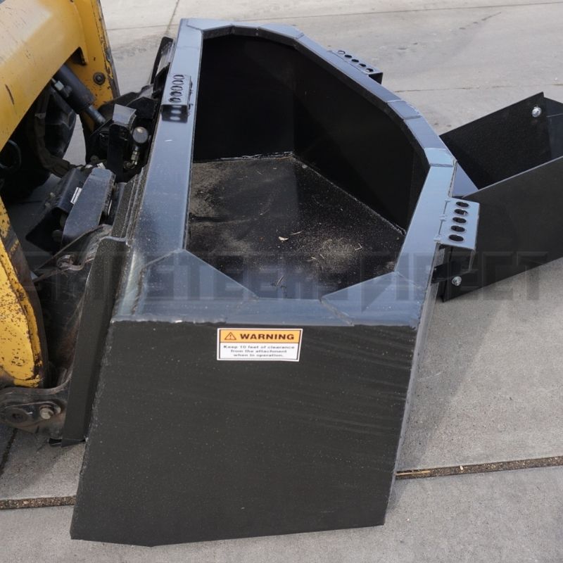 Skid Steer Concrete Bucket - Haugen Attachments