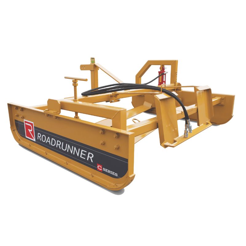 Hydraulic Adjustable Skid Steer Box Grader CH Series | Roadrunner
