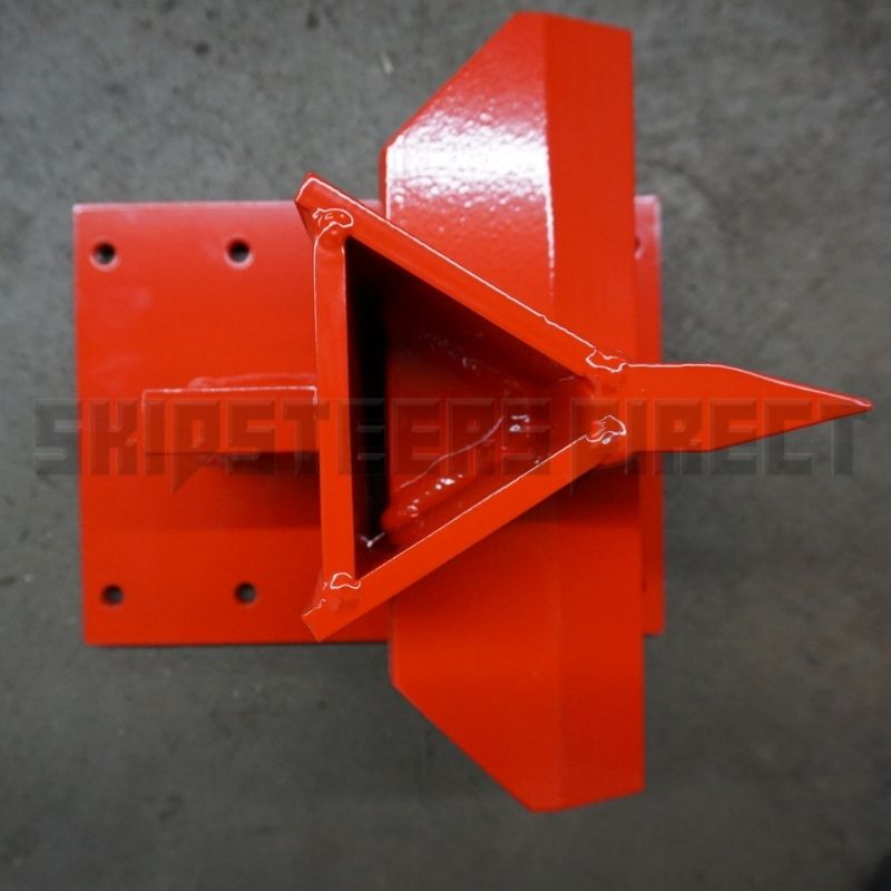 TM-Warrior-Skid-Steer-Log-Splitter-Attachment-from-TM-Manufacturing-on-the-ground