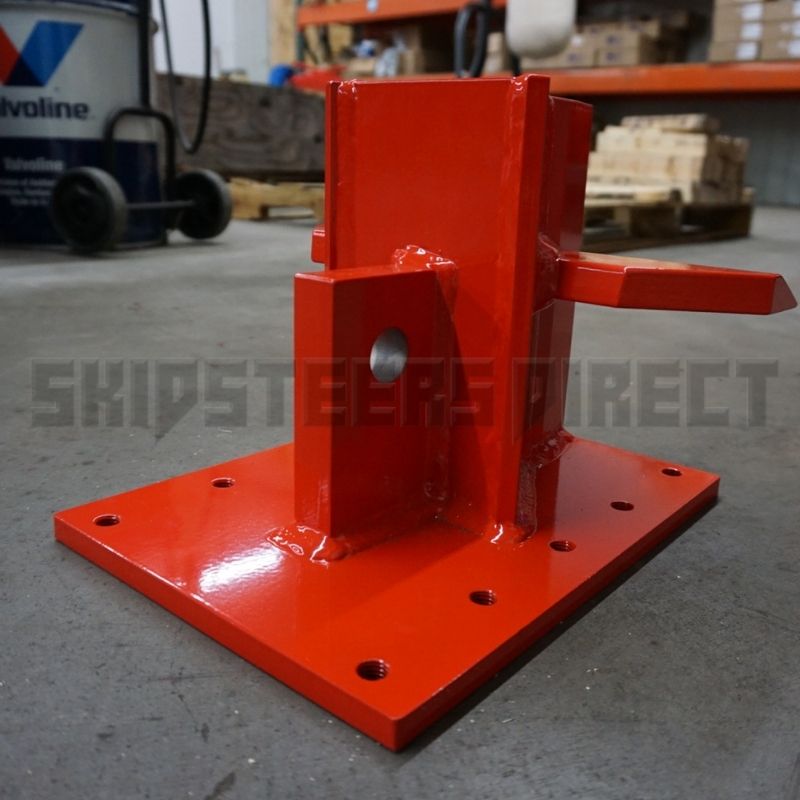 side-view-of-parts-of-the-TM-Warrior-Skid-Steer-Log-Splitter-Attachment-from-TM-Manufacturing-on-the-ground