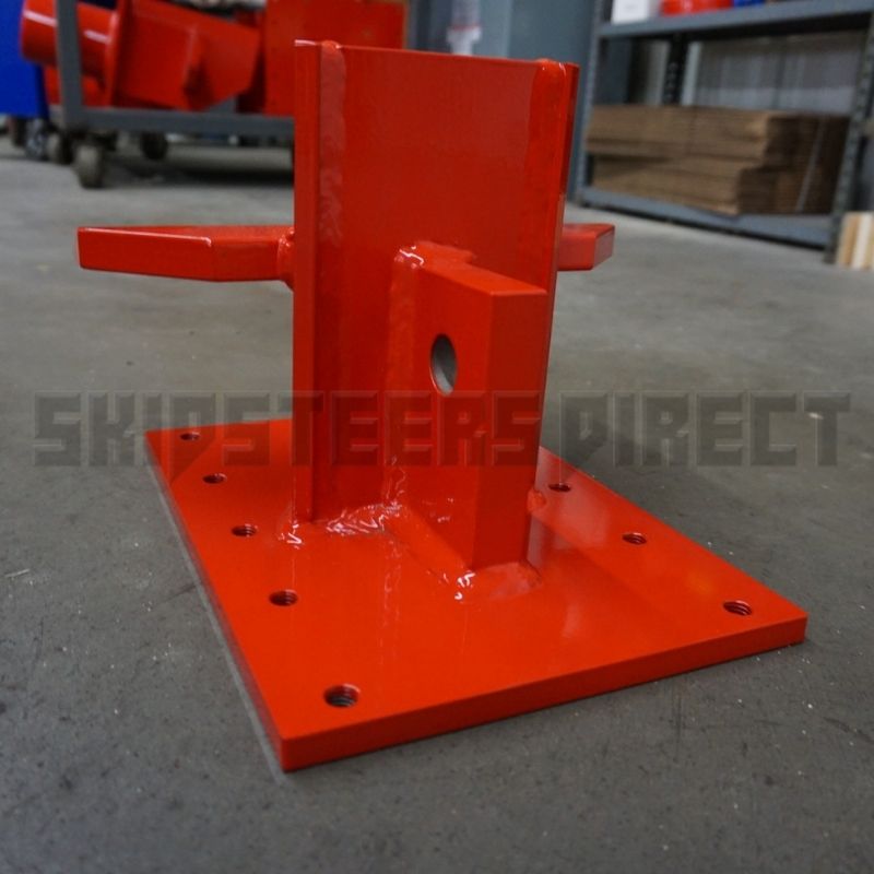 parts-of-the-TM-Warrior-Skid-Steer-Log-Splitter-Attachment-from-TM-Manufacturing-on-the-ground