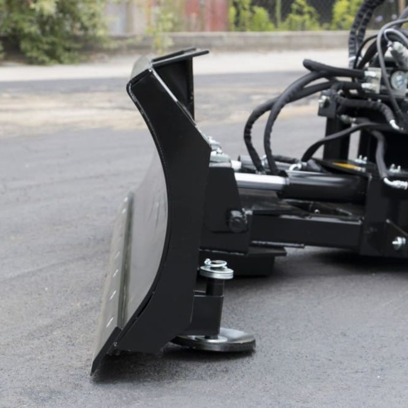 snow plow for skid steer