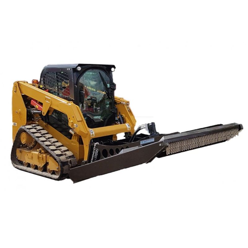 Brush cutter for cat skid steer