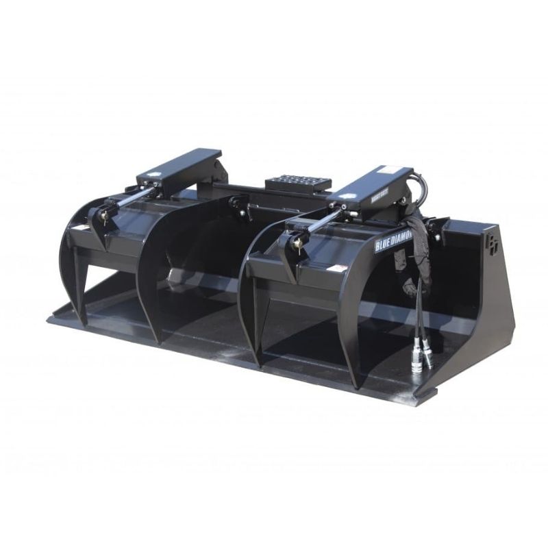 heavy duty grapple bucket from blue diamond