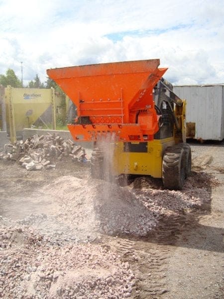 concrete crusher from ezg manufacturing