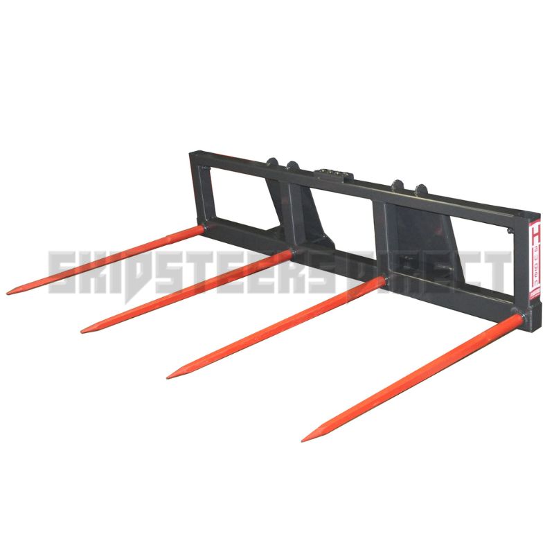 Skid-Steer-Large-Square-Bale-Spears-with-CONUS-Tines-in-white-background