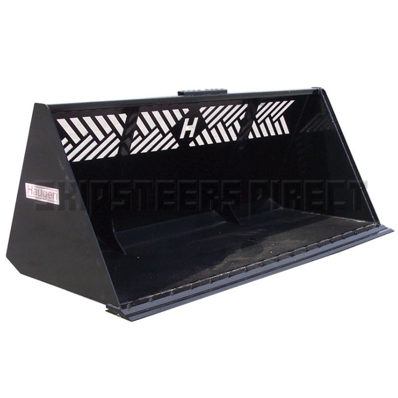 Mega-Snow-Bucket-for-Skid-Steer-from-Haugen-Attachments-in-white-background