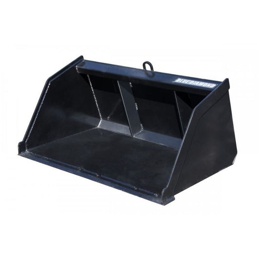 blue diamond snow and mulch bucket for mini skid steer