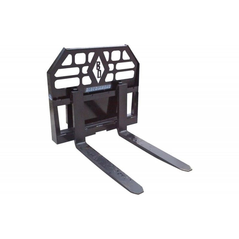 blue diamond pallet fork for mini skid steer