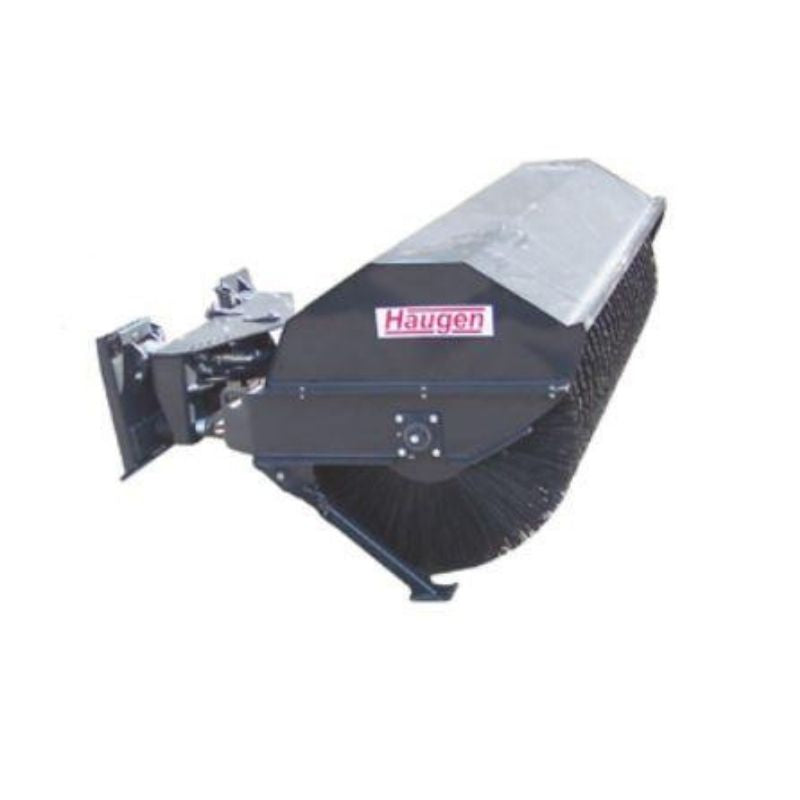 Power Angle Brooms for Skid Steer - Haugen Attachment