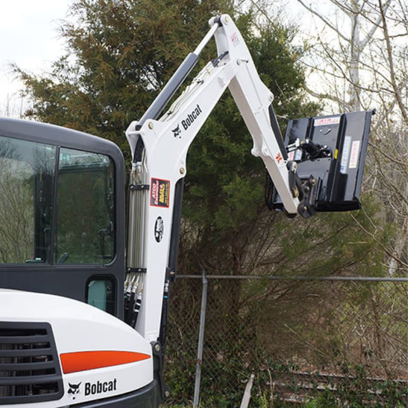 bobcat mini excavator brush hog