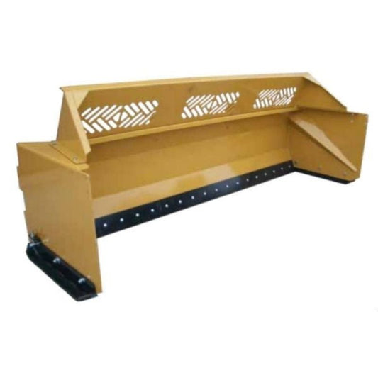 Snow Pusher for tractor and skid steer attachment from haugen