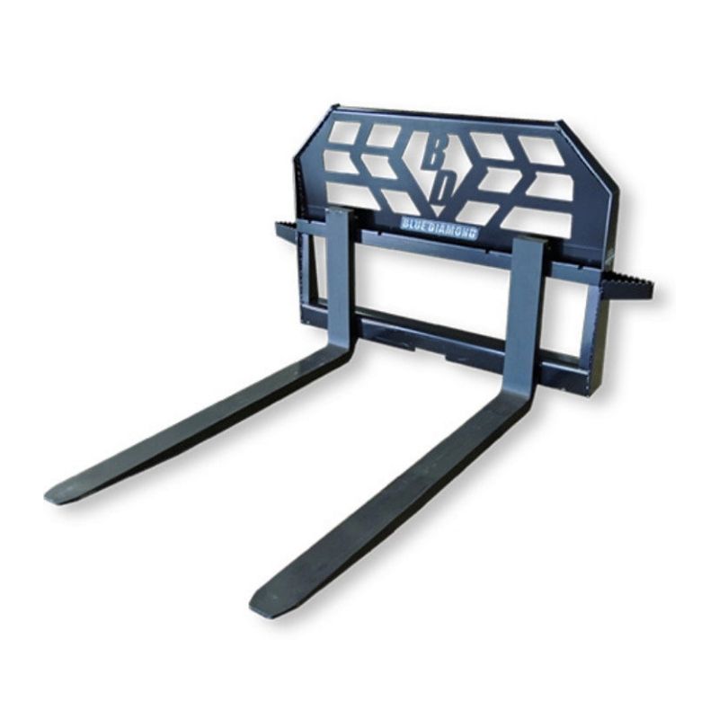 blue diamond standard duty pallet fork with 4,000 lbs capacity