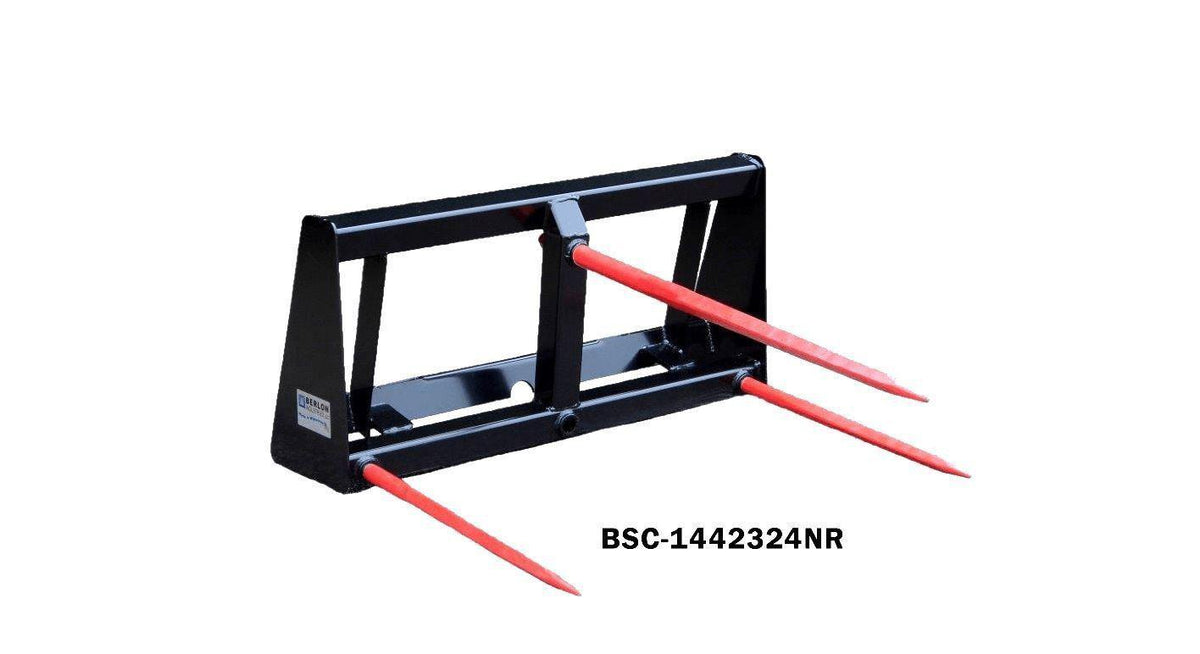 Bale Spear Carriages from Berlon Industries  for skid steers and tractors