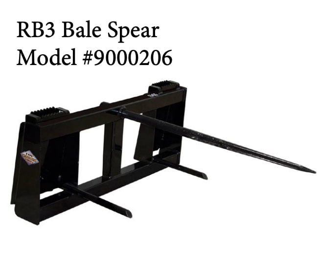 Bale Spears from Top Dog Attachments