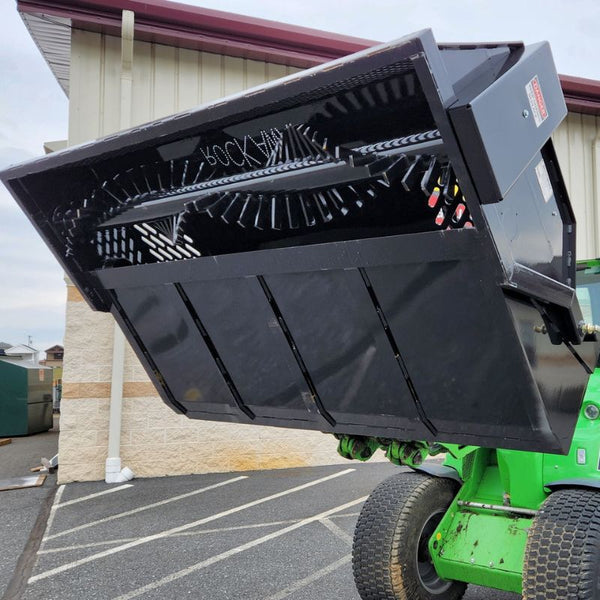 Skid Steer Rock Rake Attachment by Rockaway Skid Steers Direct