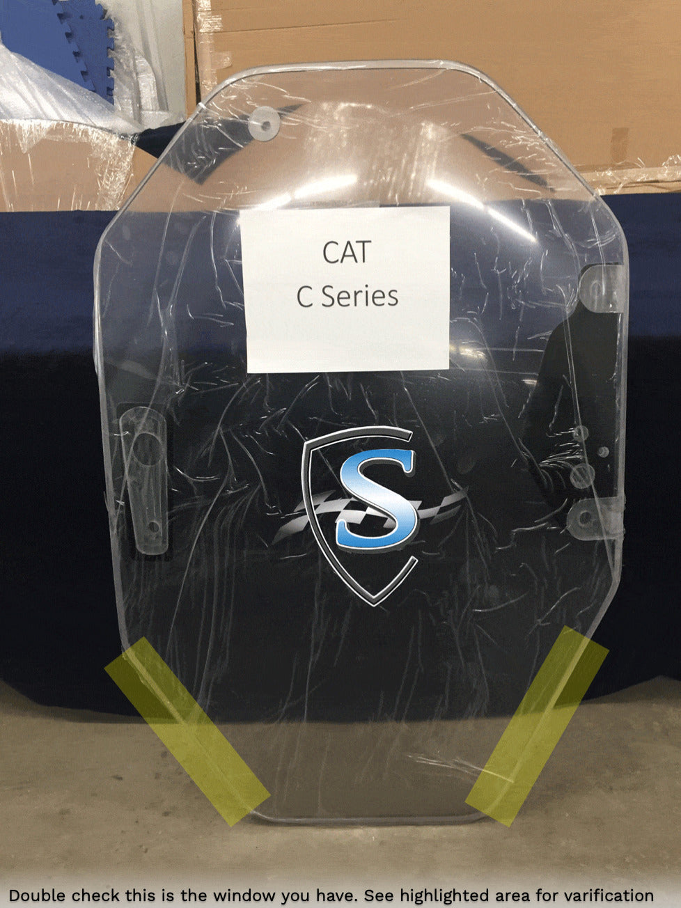 d series window replacement for cat skid steer 