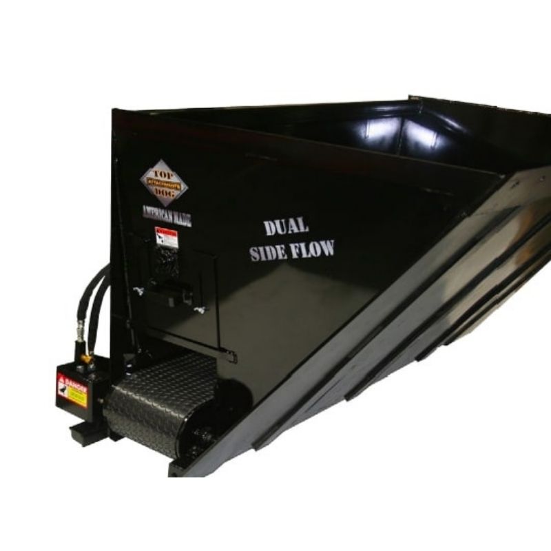 Dual Side Flow Bucket- Light Material by Top Dog Attachments