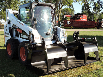 Extended Lip Heavy Duty Grapple - Skid Steer & Tractor - Berlon Industries Extended Lip Heavy Duty Grapple Berlon Industries 