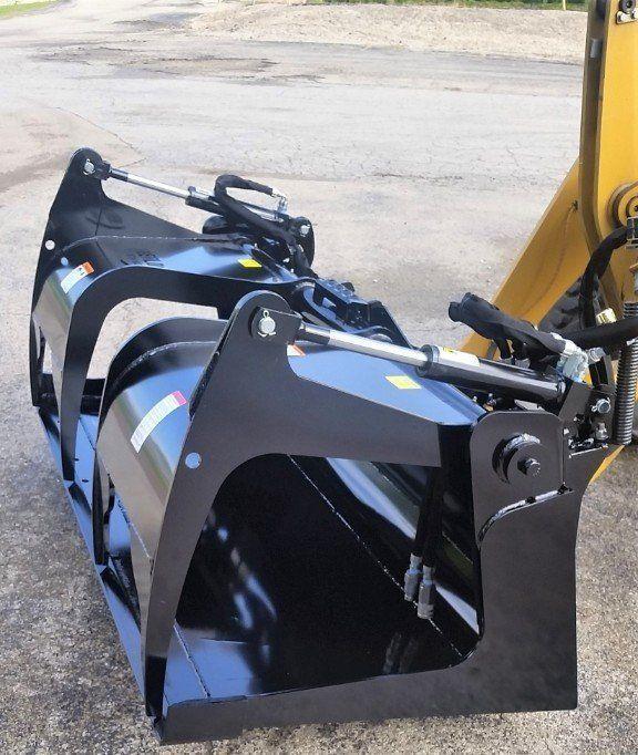 Extended Lip Heavy Duty Grapple - Skid Steer & Tractor - Berlon Industries Extended Lip Heavy Duty Grapple Berlon Industries 72 inch 