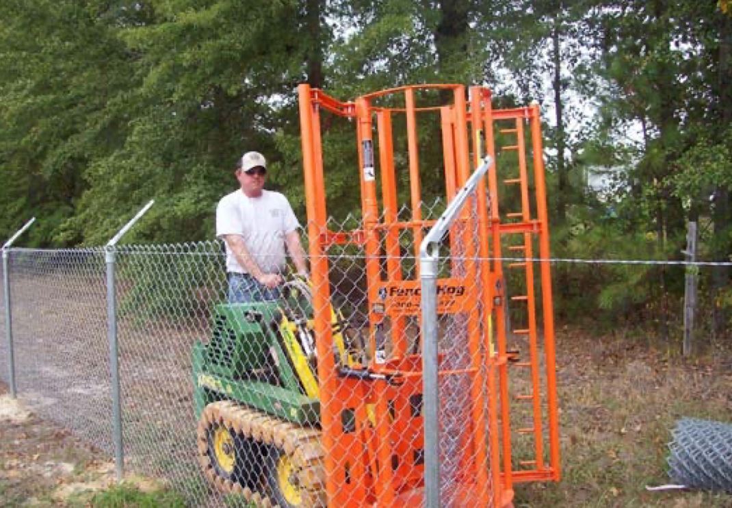 FENCE HOG by EZ GROUT | Mini Skid Steer | Fence Installer Fence Installer EZ Grout 