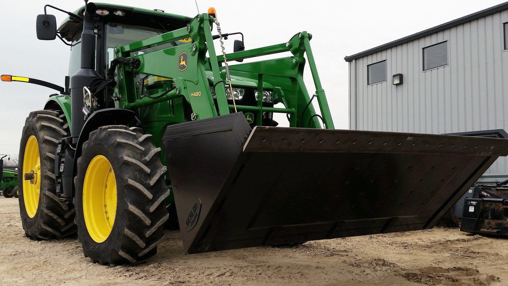 Loader Bucket Spill Guard